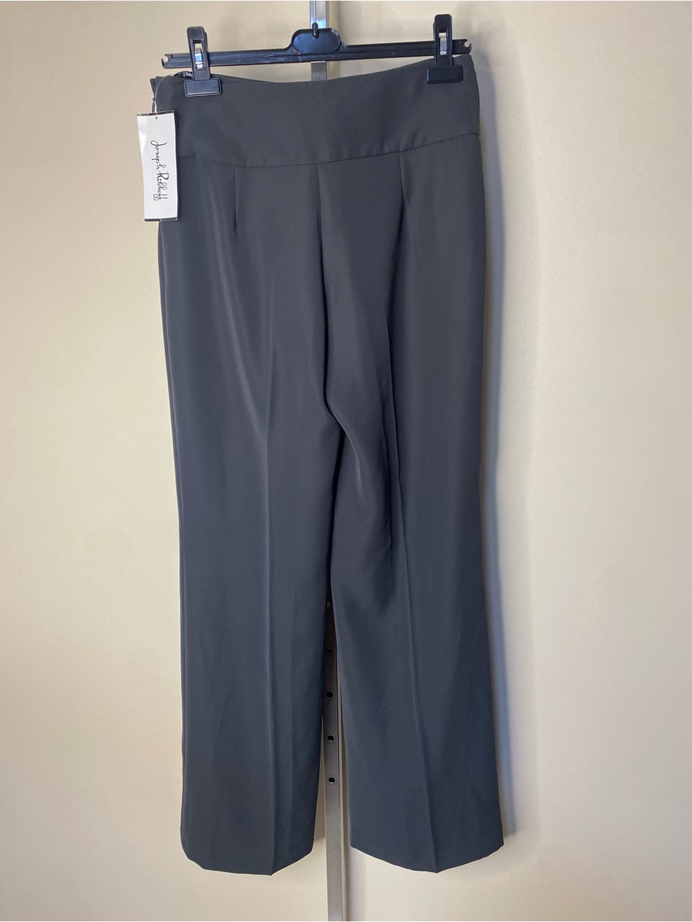 NWT Joseph Ribkoff Charcoal Straight Leg Dress Pants Size 8 Style 82064 - Picture 3 of 5